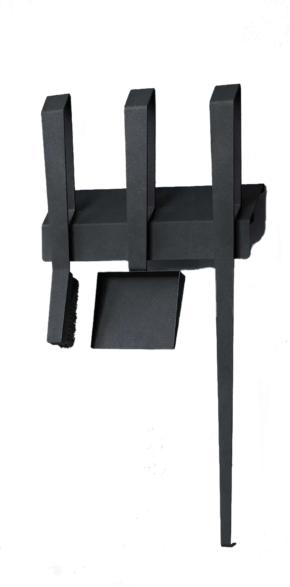 TermaTech Eldställ Edge Wall Kamintillbehör och redskap frilagd